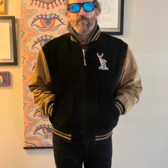 Vintage oversized suede hunting - Picture 2 of 5